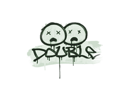 Sealed Graffiti | Double (Cash Green)