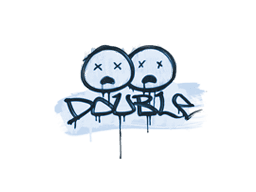 Sealed Graffiti | Double (Monarch Blue)
