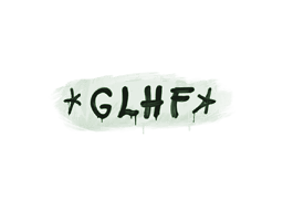 Sealed Graffiti | GLHF (Cash Green)