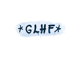 Sealed Graffiti | GLHF (Monarch Blue)