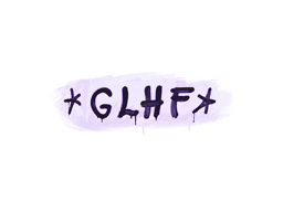 Sealed Graffiti | GLHF (Violent Violet)