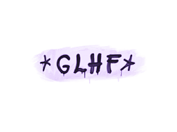 Sealed Graffiti | GLHF (Monster Purple)