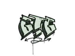 Sealed Graffiti | GTG (Cash Green)