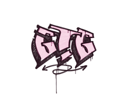 Sealed Graffiti | GTG (Princess Pink)