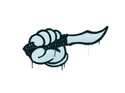Sealed Graffiti | Backstab (Wire Blue)