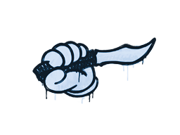 Sealed Graffiti | Backstab (Monarch Blue)