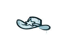 Sealed Graffiti | Sheriff (Wire Blue)
