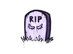 Sealed Graffiti | Tombstone (Violent Violet)