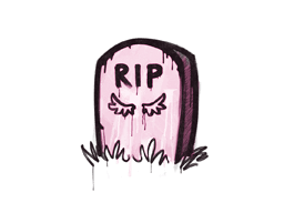 Sealed Graffiti | Tombstone (Princess Pink)