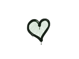 Sealed Graffiti | Heart (Cash Green)