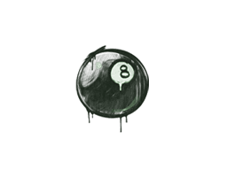 Sealed Graffiti | 8-Ball (Cash Green)