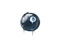 Sealed Graffiti | 8-Ball (Monarch Blue)