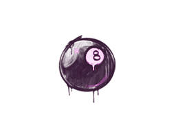 Sealed Graffiti | 8-Ball (Bazooka Pink)