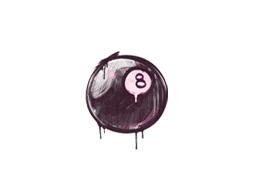 Sealed Graffiti | 8-Ball (Princess Pink)