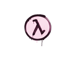 Sealed Graffiti | Lambda (Princess Pink)