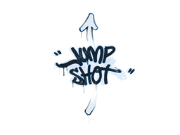 Sealed Graffiti | Jump Shot (Monarch Blue)