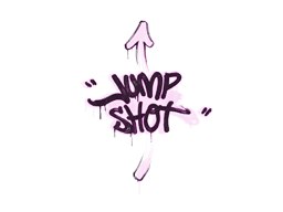 Sealed Graffiti | Jump Shot (Bazooka Pink)