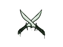 Sealed Graffiti | X-Knives (Cash Green)