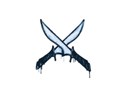 Sealed Graffiti | X-Knives (Monarch Blue)