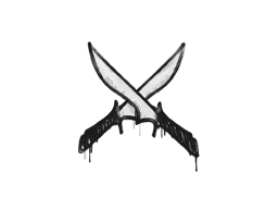Sealed Graffiti | X-Knives (Shark White)