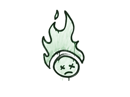 Sealed Graffiti | Toasted (Jungle Green)