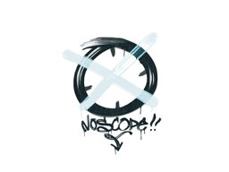Sealed Graffiti | Noscope (Wire Blue)