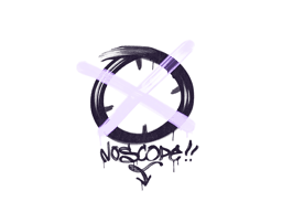 Sealed Graffiti | Noscope (Monster Purple)