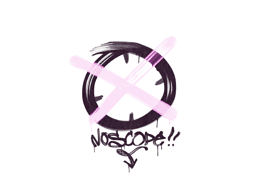 Sealed Graffiti | Noscope (Bazooka Pink)