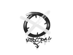 Sealed Graffiti | Noscope (Shark White)