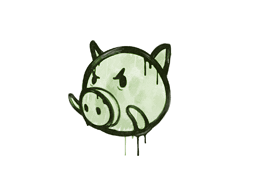 Sealed Graffiti | Piggles (Battle Green)