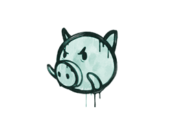 Sealed Graffiti | Piggles (Frog Green)