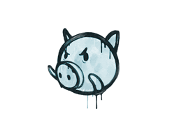Sealed Graffiti | Piggles (Wire Blue)