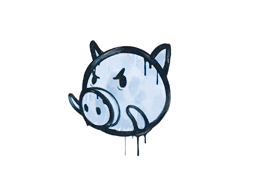 Sealed Graffiti | Piggles (Monarch Blue)
