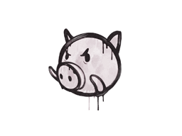 Sealed Graffiti | Piggles (War Pig Pink)