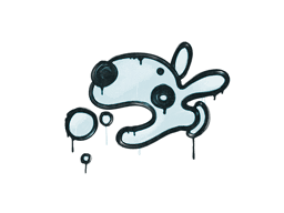 Sealed Graffiti | Popdog (Wire Blue)