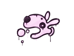 Sealed Graffiti | Popdog (Bazooka Pink)