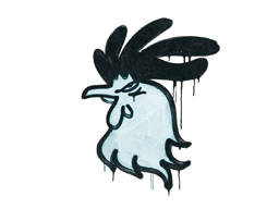 Sealed Graffiti | Cocky (Wire Blue)