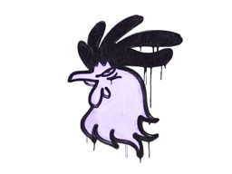 Sealed Graffiti | Cocky (Monster Purple)