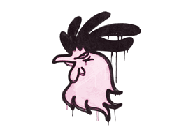 Sealed Graffiti | Cocky (Princess Pink)