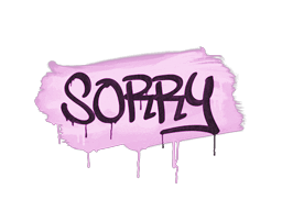 Sealed Graffiti | Sorry (Bazooka Pink)