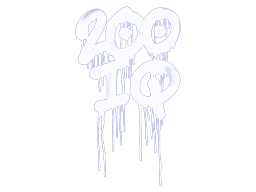 Sealed Graffiti | 200 IQ (SWAT Blue)