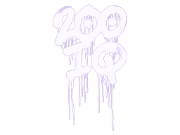 Sealed Graffiti | 200 IQ (Monster Purple)