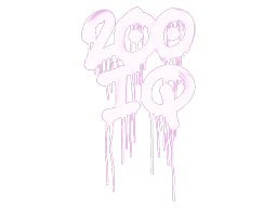 Sealed Graffiti | 200 IQ (Bazooka Pink)