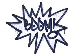 Sealed Graffiti | BOOM (SWAT Blue)
