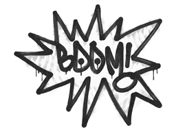 Sealed Graffiti | BOOM (Shark White)