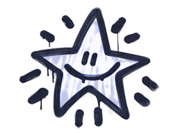 Sealed Graffiti | Shining Star (SWAT Blue)