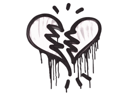 Sealed Graffiti | Broken Heart (War Pig Pink)