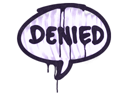 Sealed Graffiti | Denied (Monster Purple)