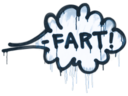 Sealed Graffiti | Fart (Monarch Blue)