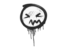 Sealed Graffiti | Grimace (Shark White)